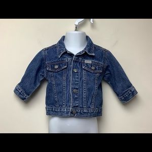 Calvin Klein denim jacket. Size 3-6M